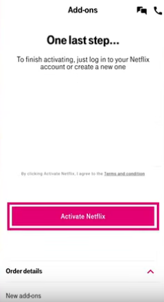 Netflix Setup in t-Mobile 10