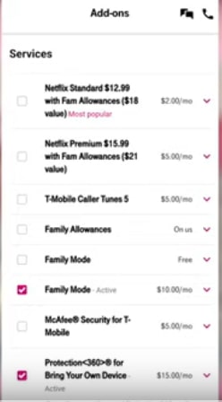Netflix Setup in t-Mobile 6